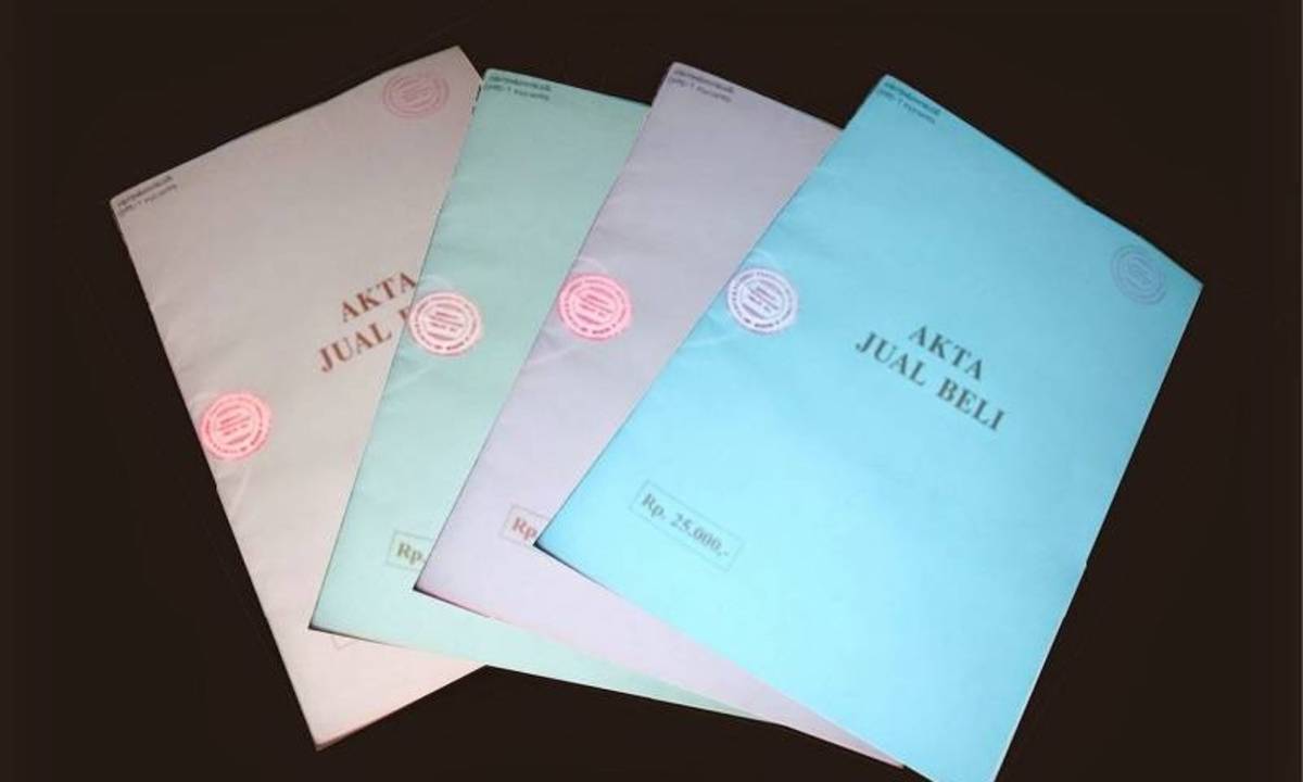 AKTA PERALIHAN ATAU AKTA JUAL BELI (AJB)