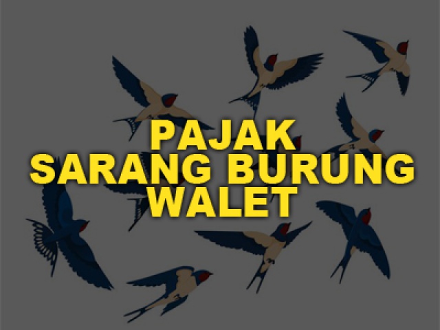 PAJAK SARANG BURUNG WALET