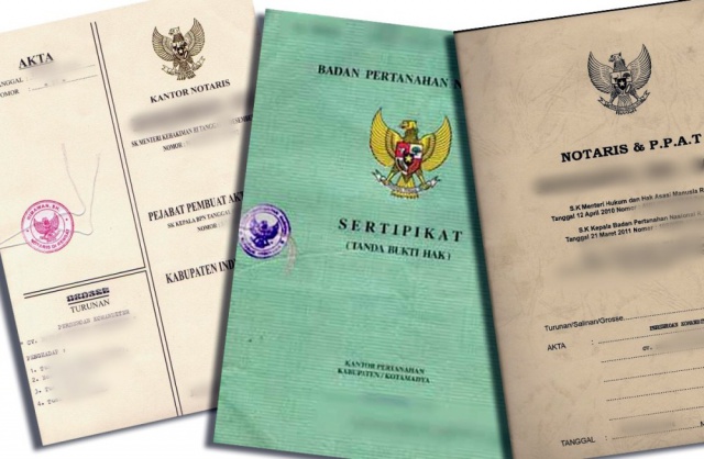 Pemecahan Sertifikat Tanah 